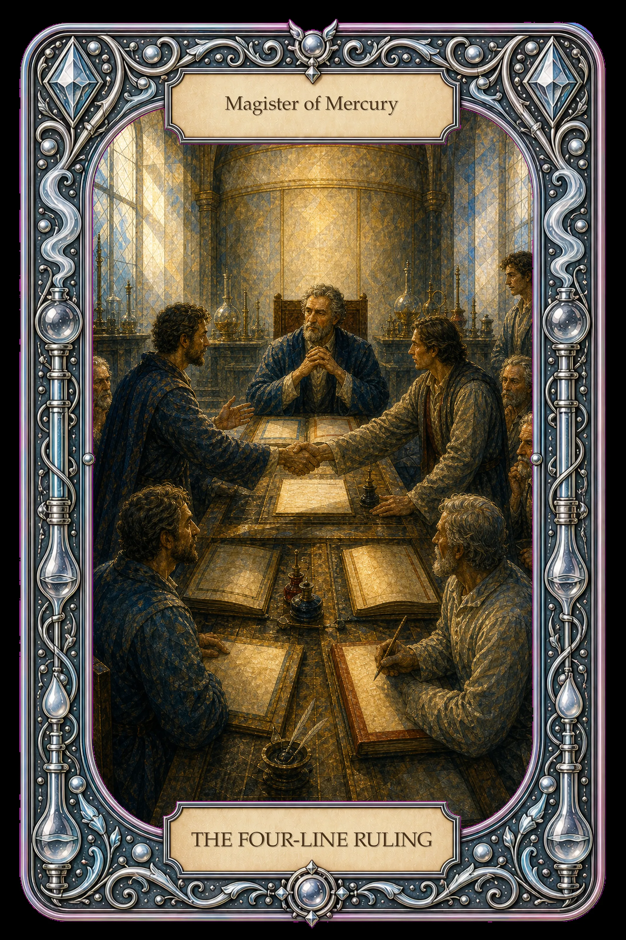 Magister of Mercury — The Four-Line Ruling