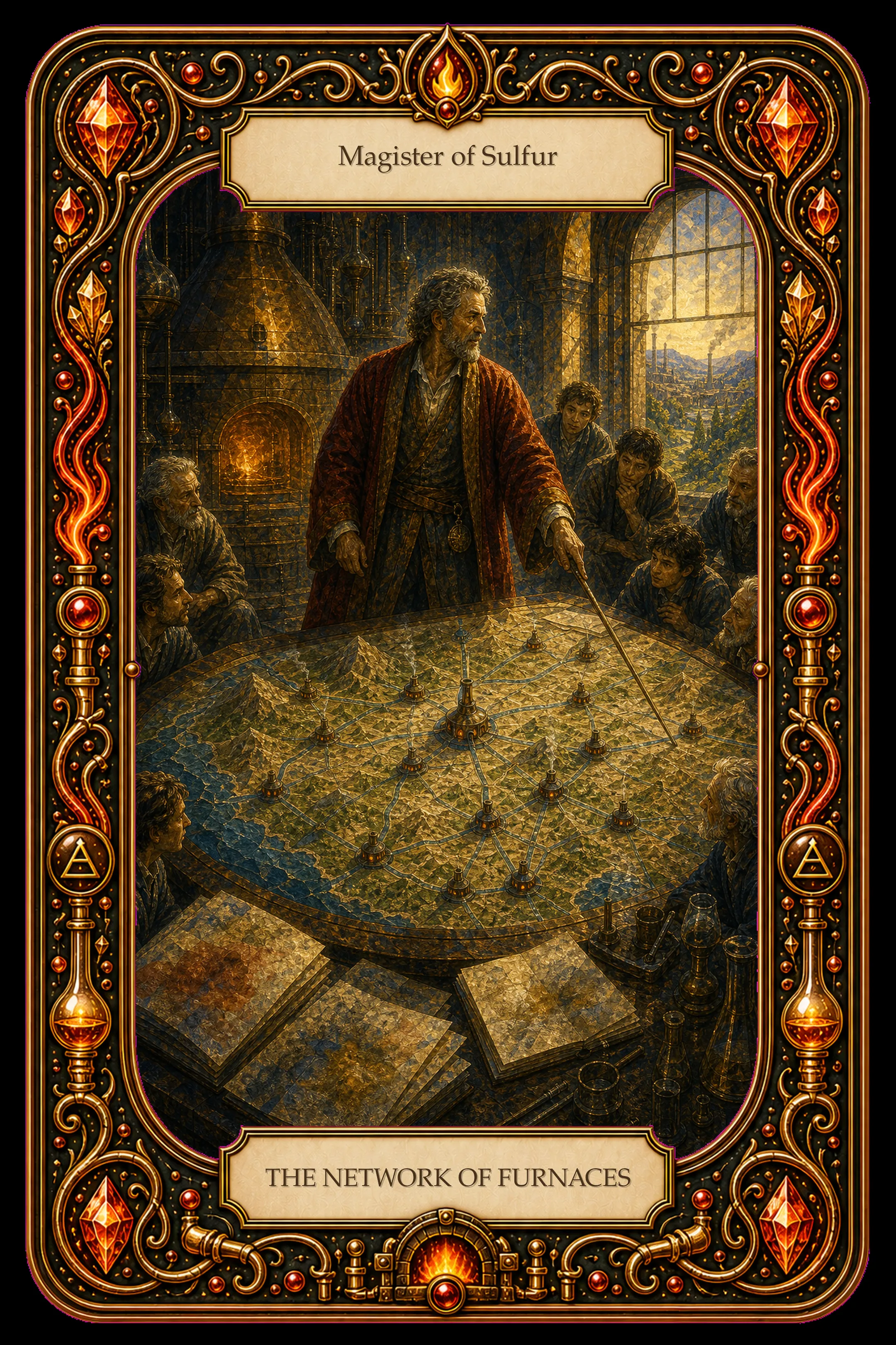 Magister of Sulfur — The Network of Furnaces