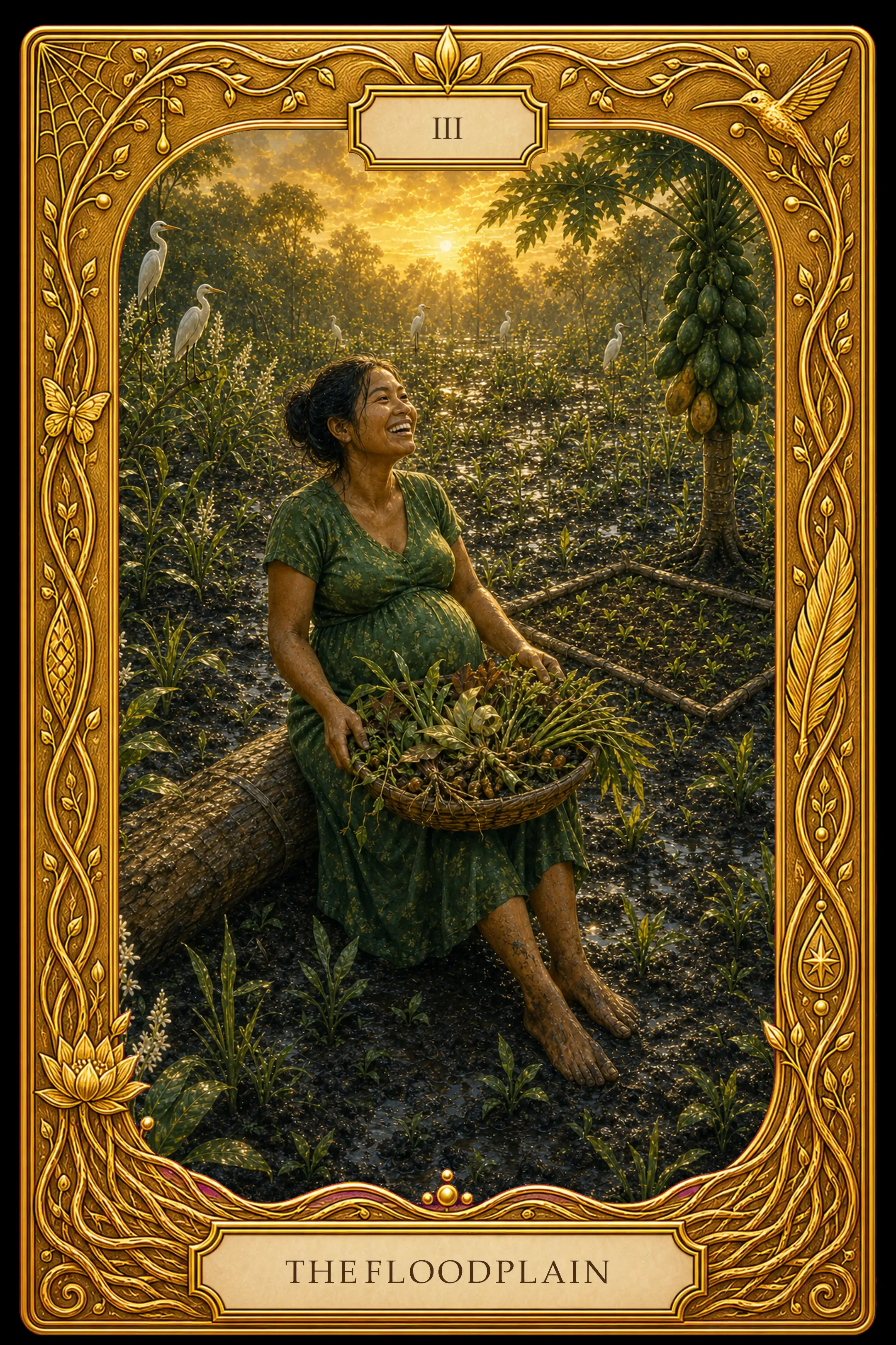 The Floodplain tarot card