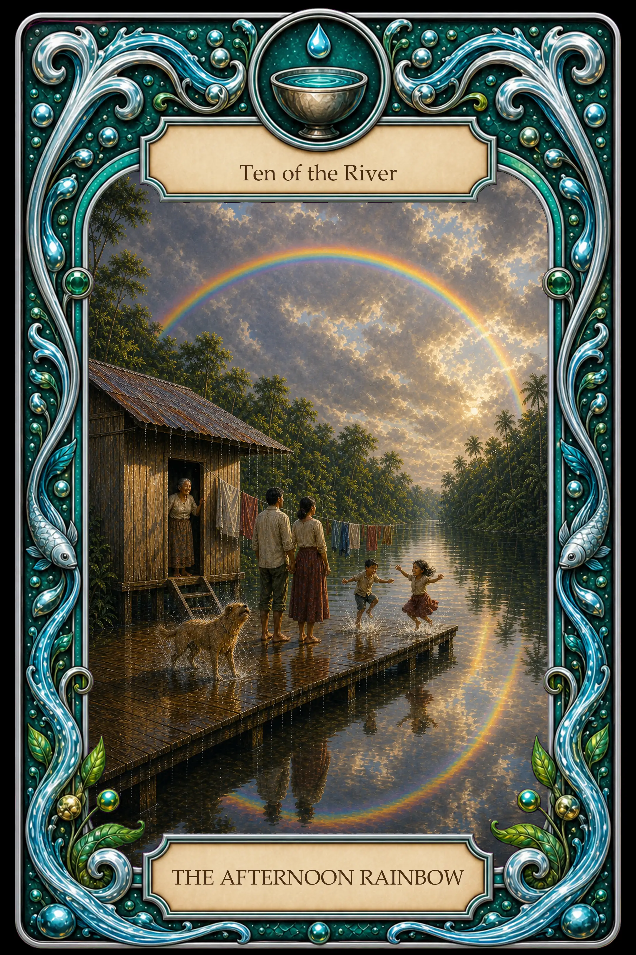 The Afternoon Rainbow tarot card