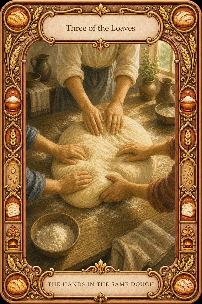 The Hands in the Same Dough