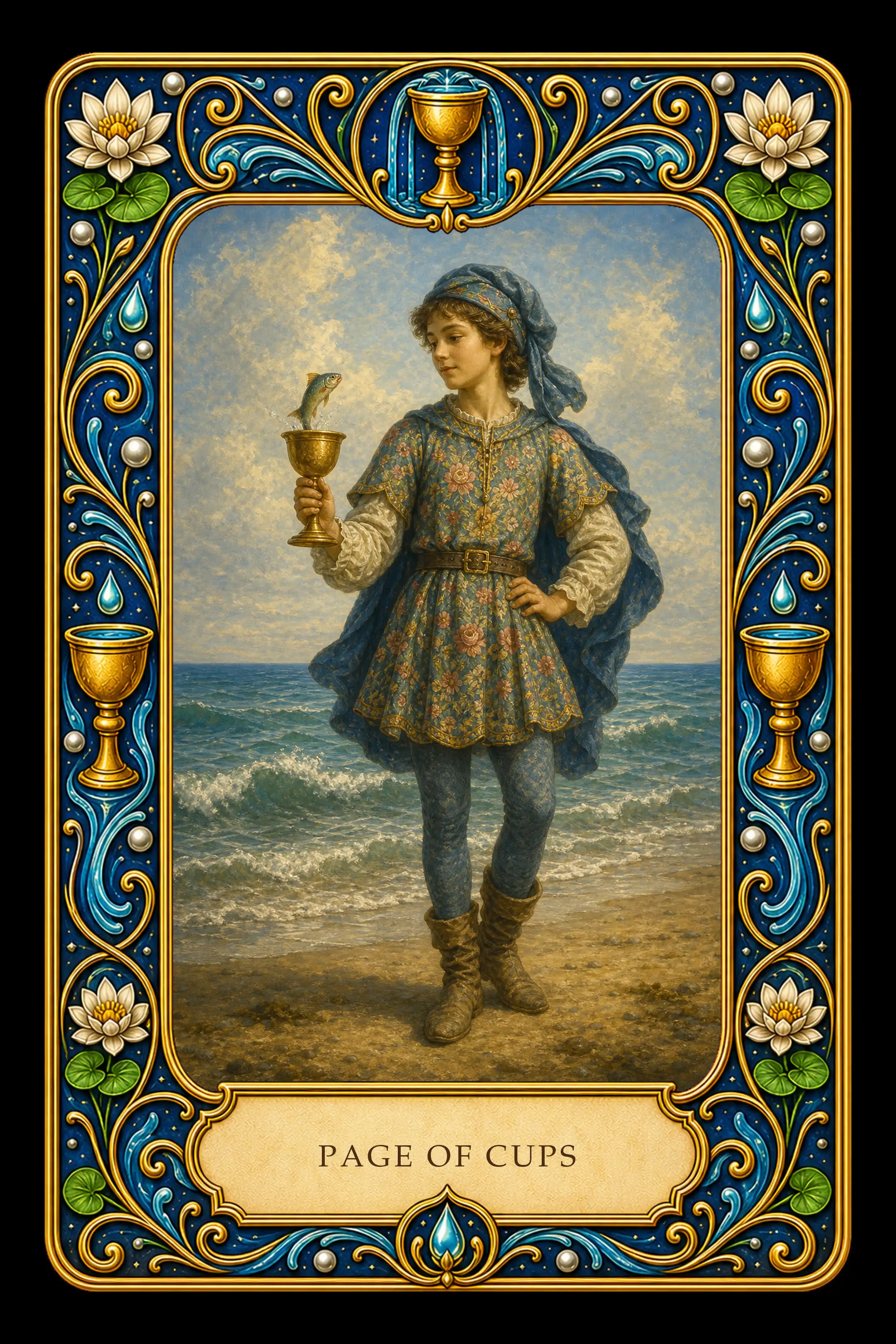 Page of Cups