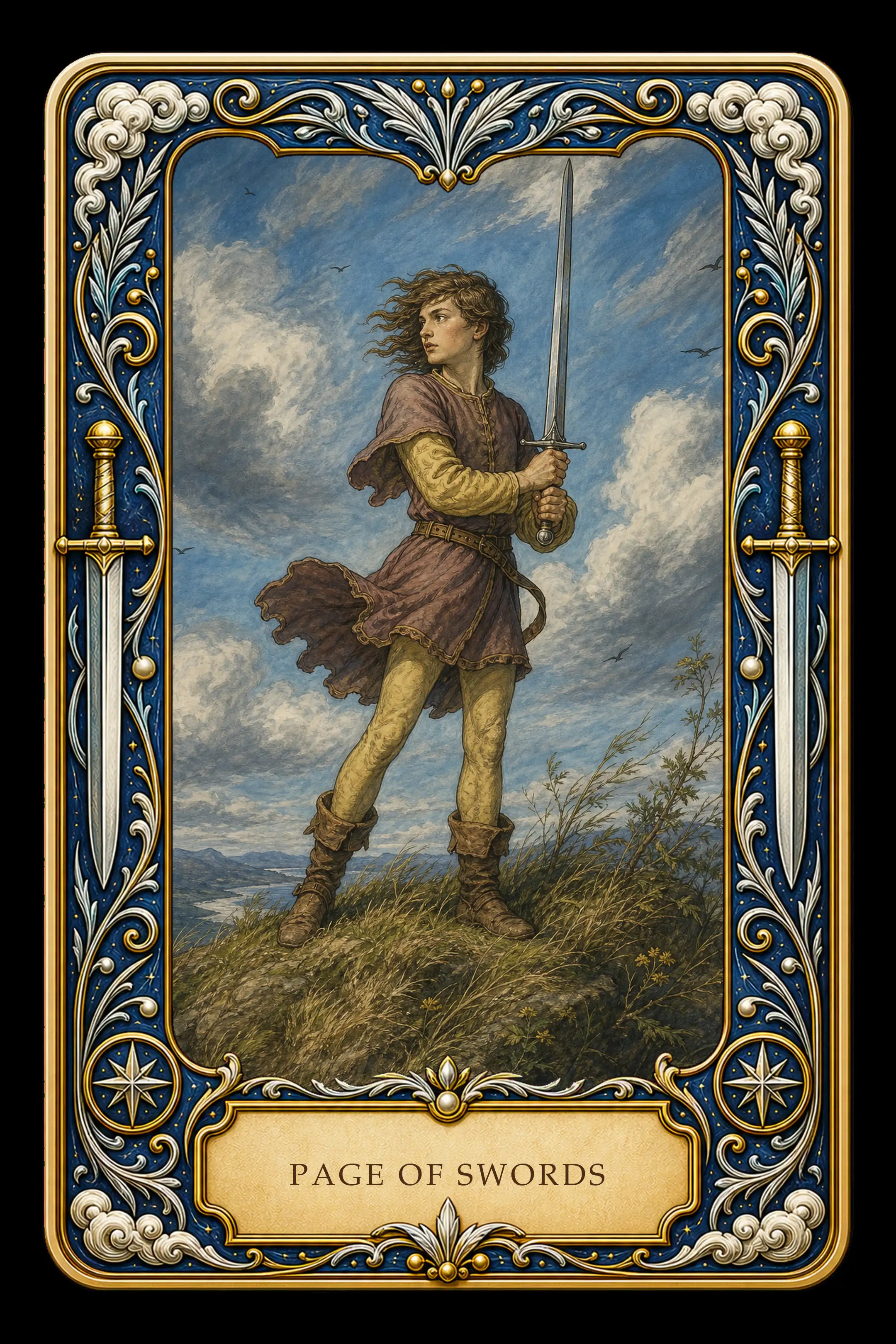 Page of Swords