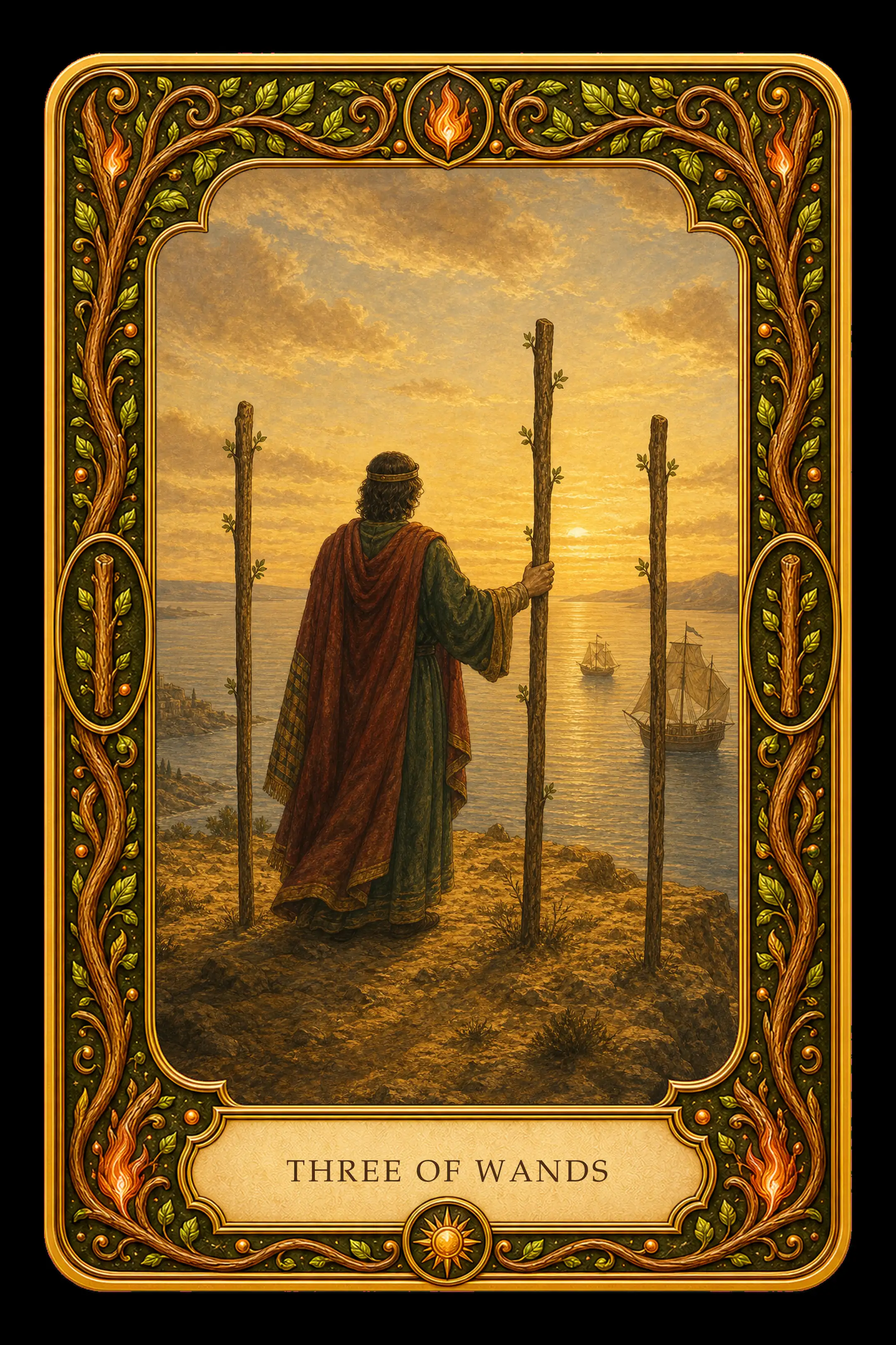 Three of Wands