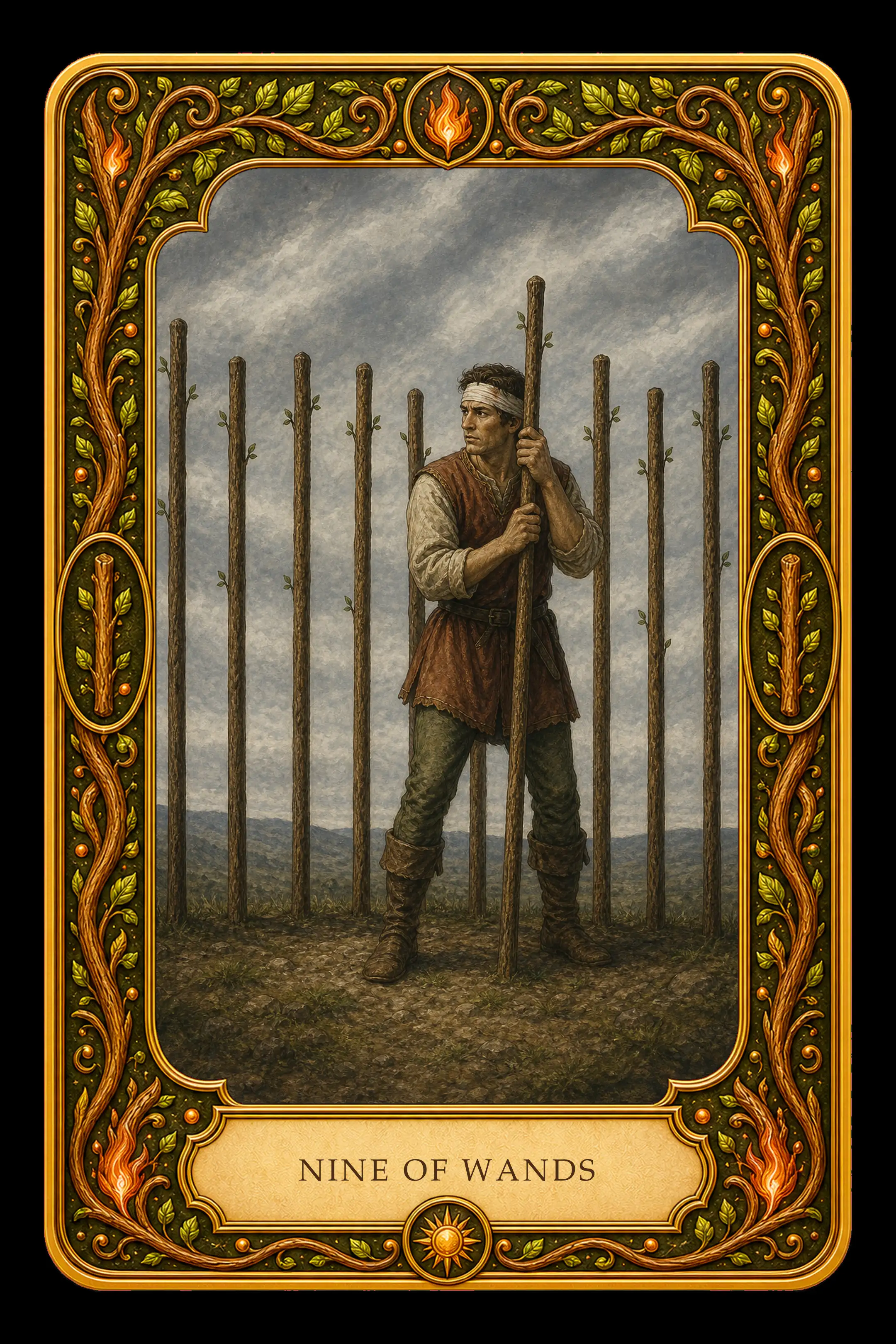 Nine of Wands