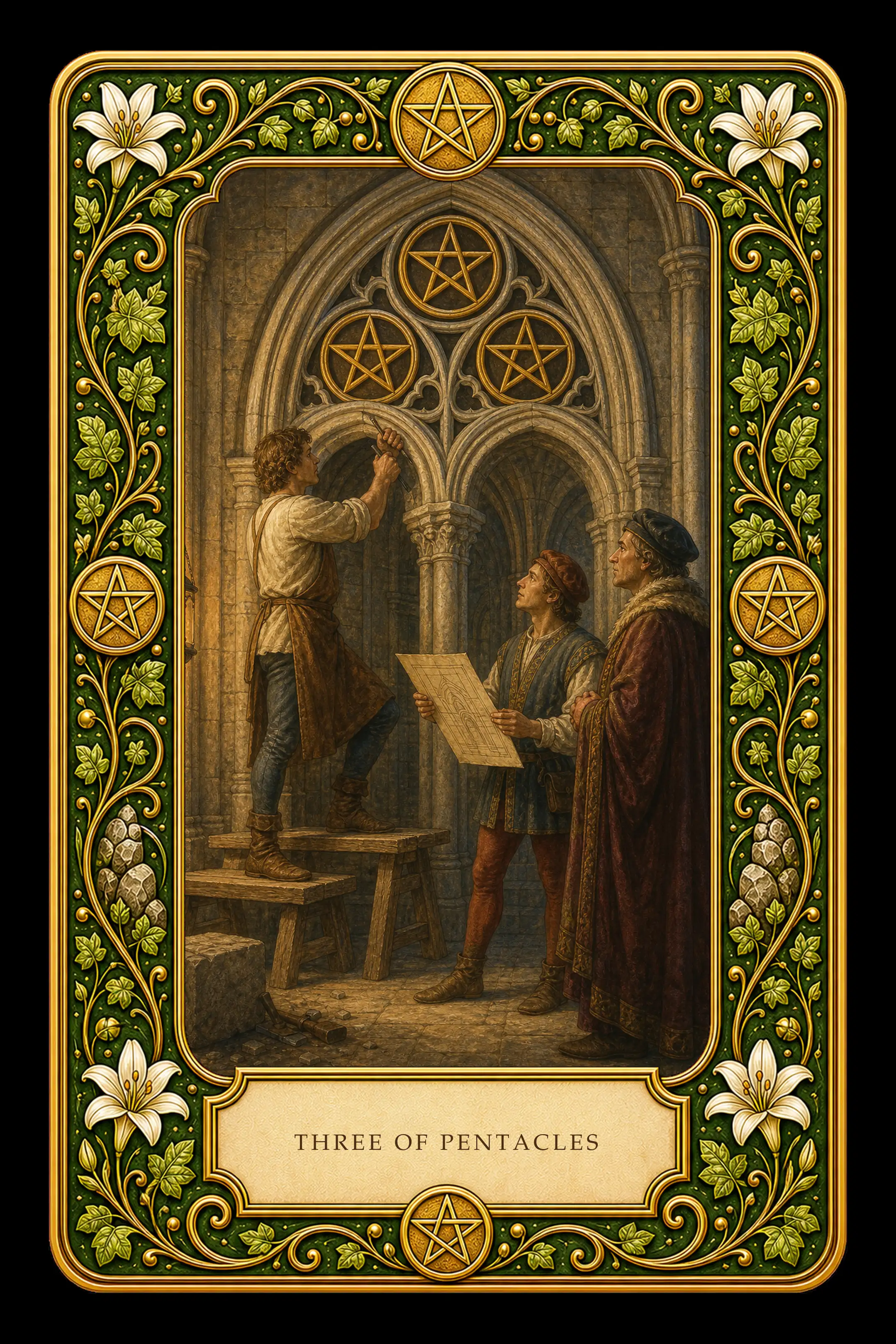 Three of Pentacles