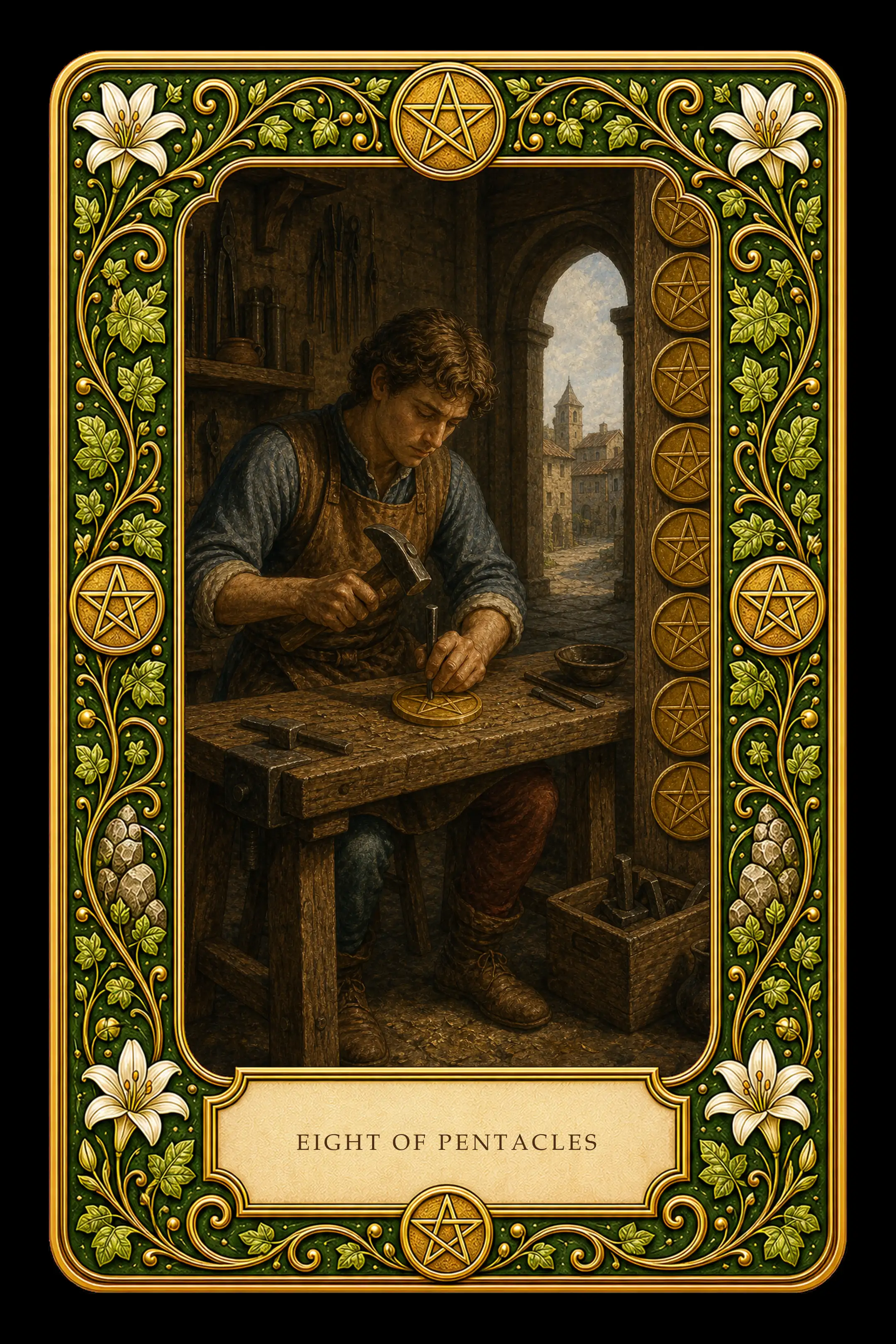 Eight of Pentacles