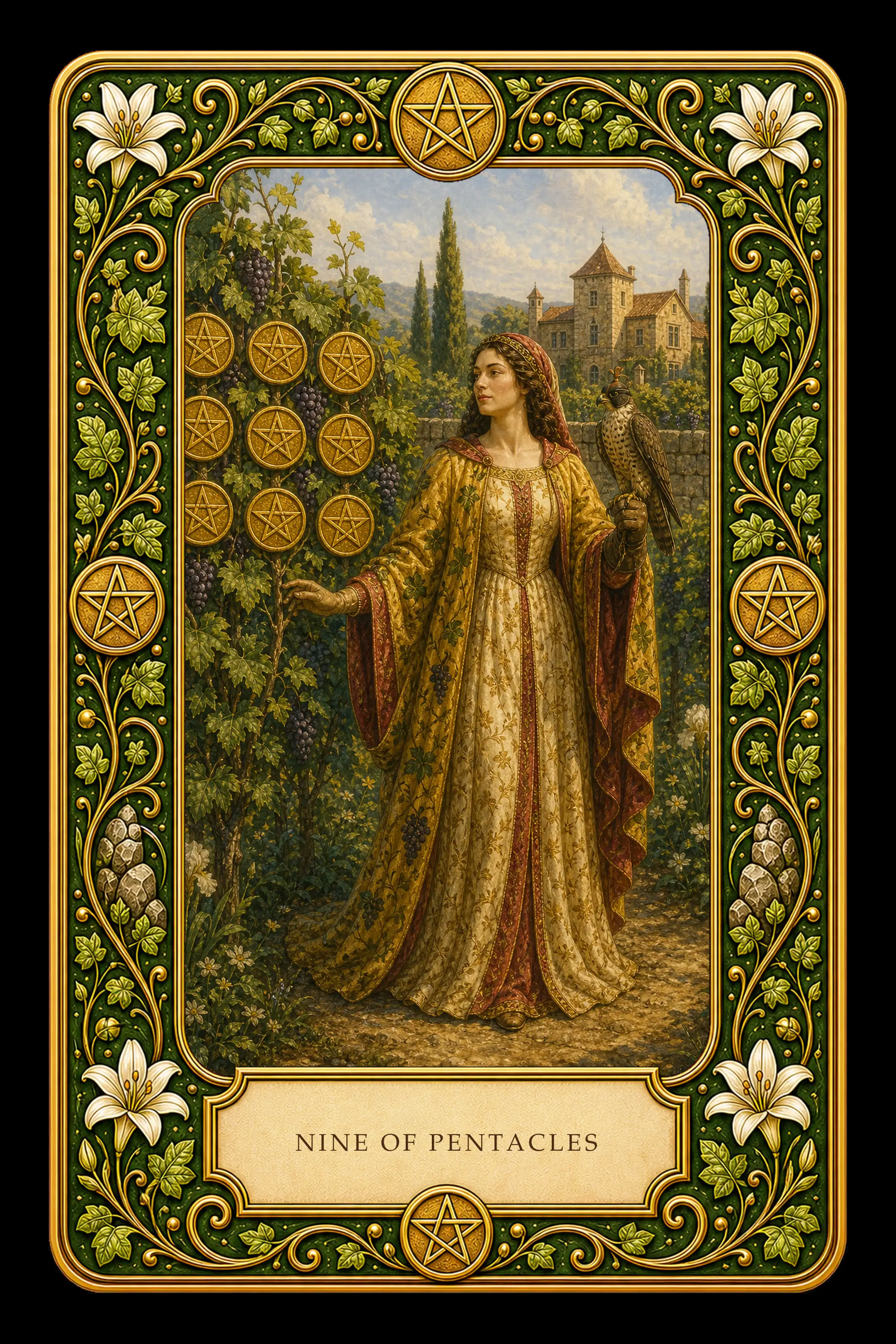 Nine of Pentacles