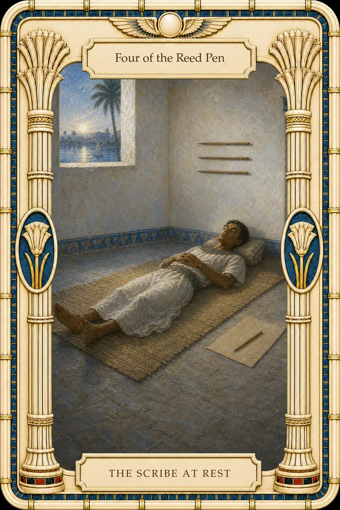 The Scribe at Rest
