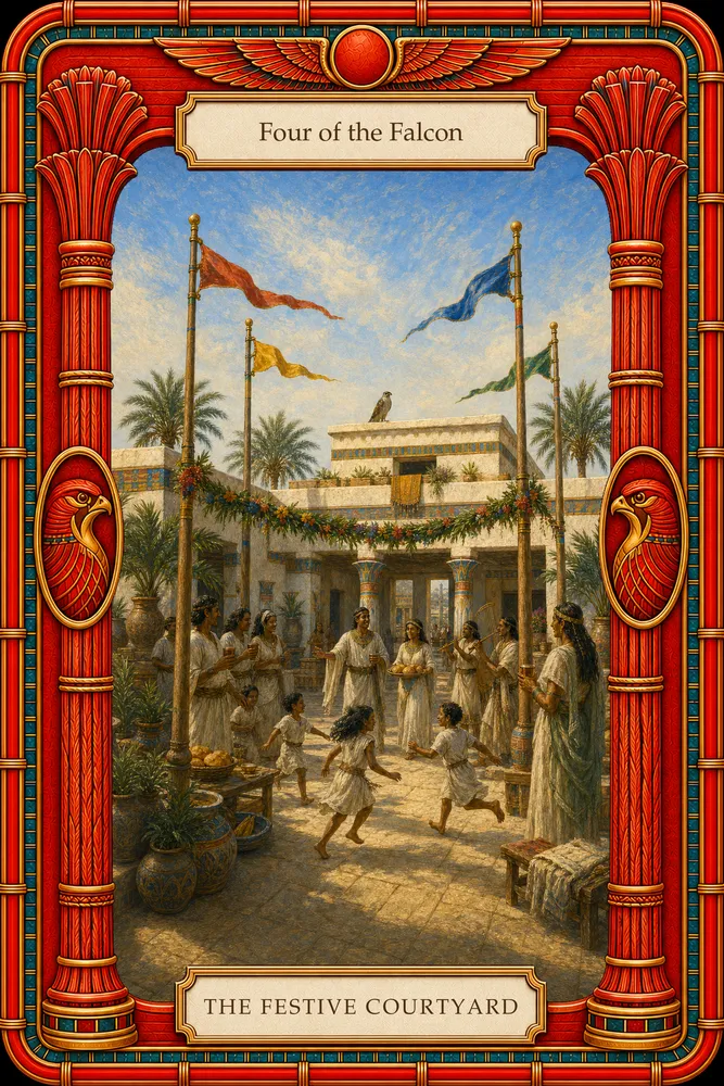 The Festive Courtyard