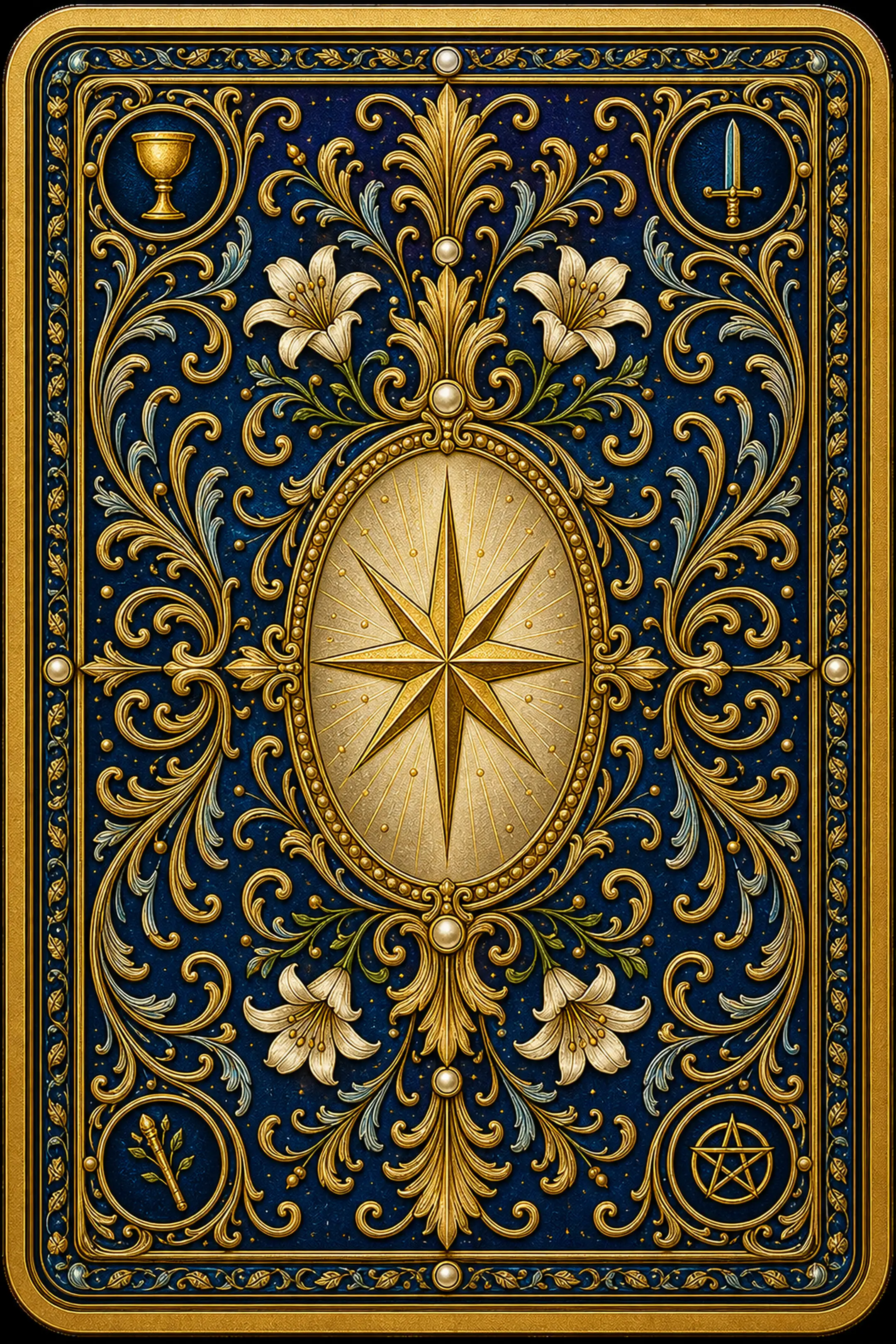 The Classic Tarot card back